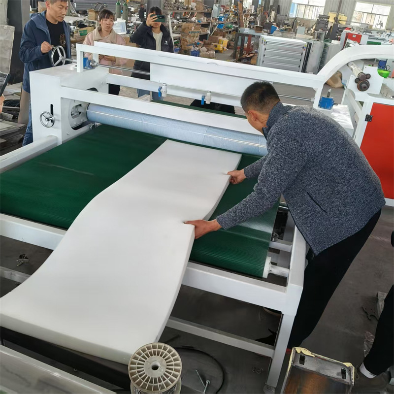 百洁布床垫枕芯用海绵涂胶机 全自动水性胶滚涂机 液体硅胶过胶机