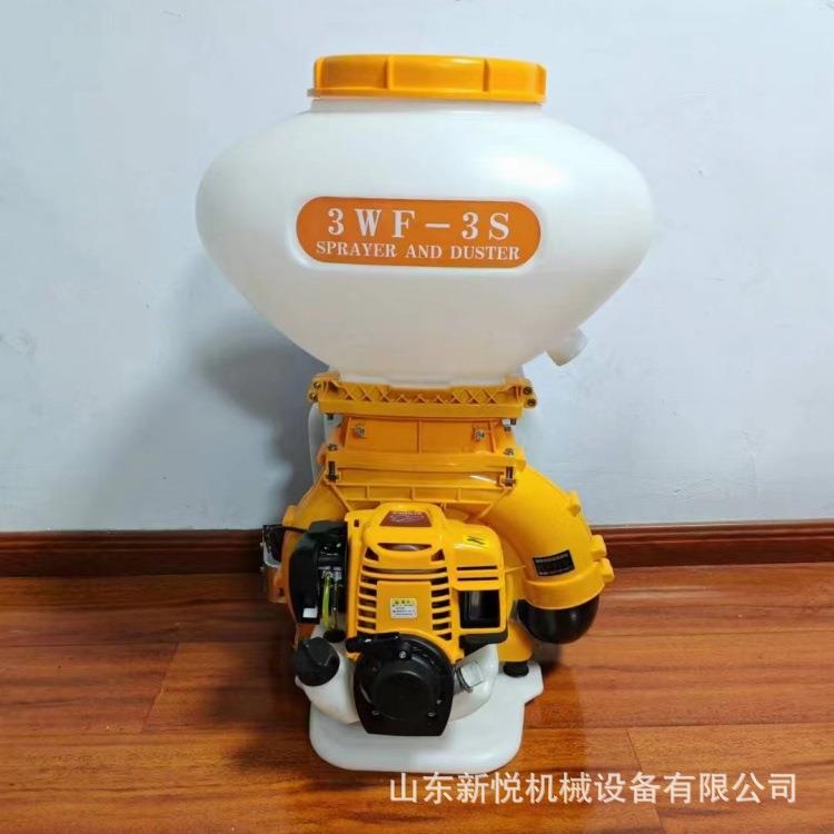 果园小型汽油喷雾器 农用背负式高压打药机 四冲程喷粉施肥机