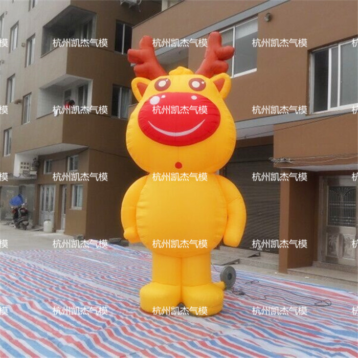 圣诞气模 麋鹿气模 圣诞老人卡通气模 圣诞节道具 雪人气模特价