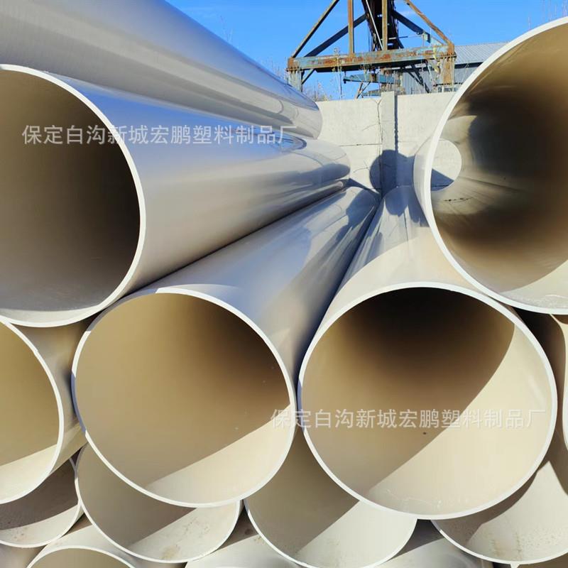 PVC塑料管350河北厂家现货UPVC排污管型250315450排水管