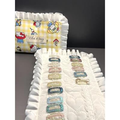 布本纪出门便捷发夹收纳包bb夹青蛙夹儿童宠物狗狗发夹收纳