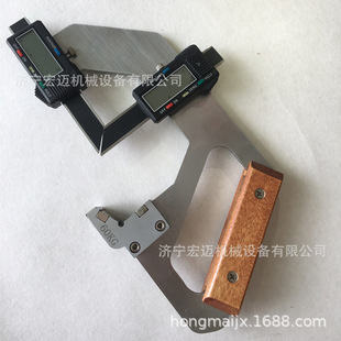 读数精确数显钢轨磨耗测量仪厂家包邮 定位快捷机械式钢轨磨耗仪