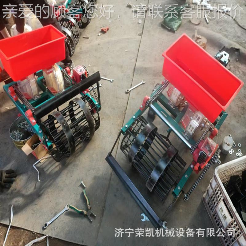 手扶牵引颗小PYW粒播种机/6行蔬菜玉米花生精机微播耕四轮手扶拖1