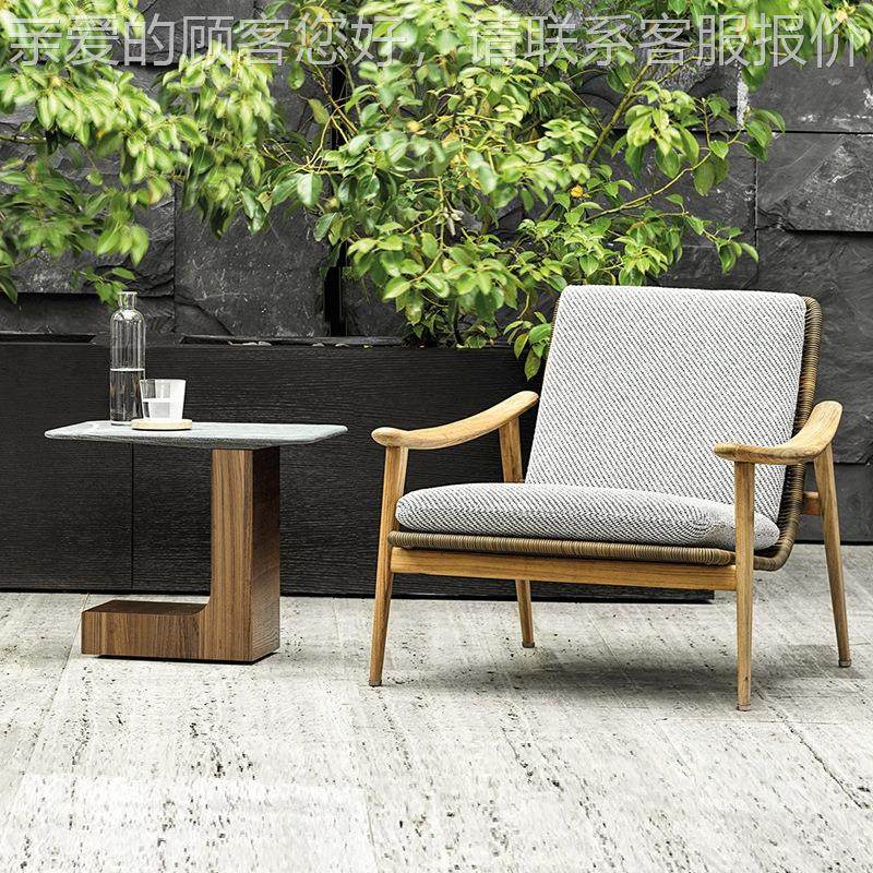 户外沙发庭院发740别墅阳台闲沙椅柚木室露外台沙发小茶几组合休,住宅家具,沙发椅,淘宝优惠券,粉丝福利购,淘宝优惠卷