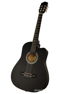 源头厂家3寸古FT-C-38典吉8他guita角r学初者成人缺木吉他jita乐