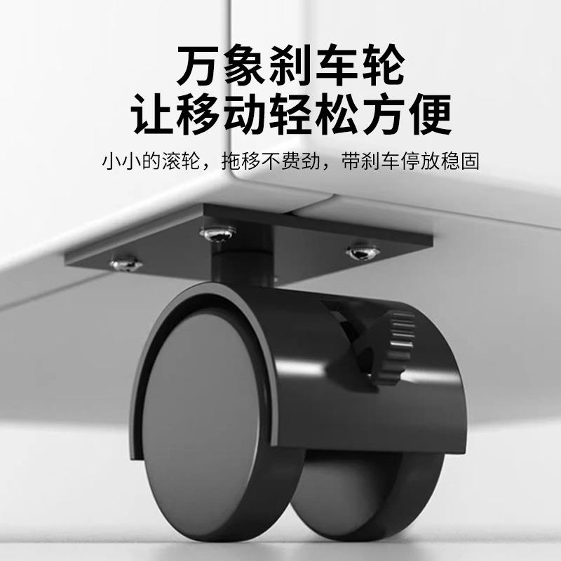办公家具活动柜三抽文件柜桌下移动矮柜职员收纳抽屉柜储物柜带锁
