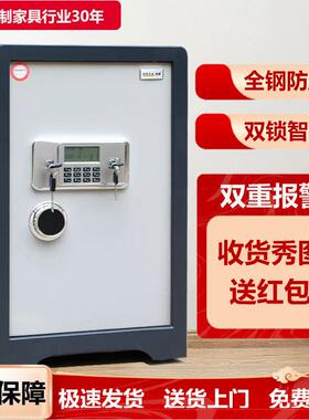 fc办保险柜家用小型双锁全钢大型双门密码保箱公室管盗F767J776保