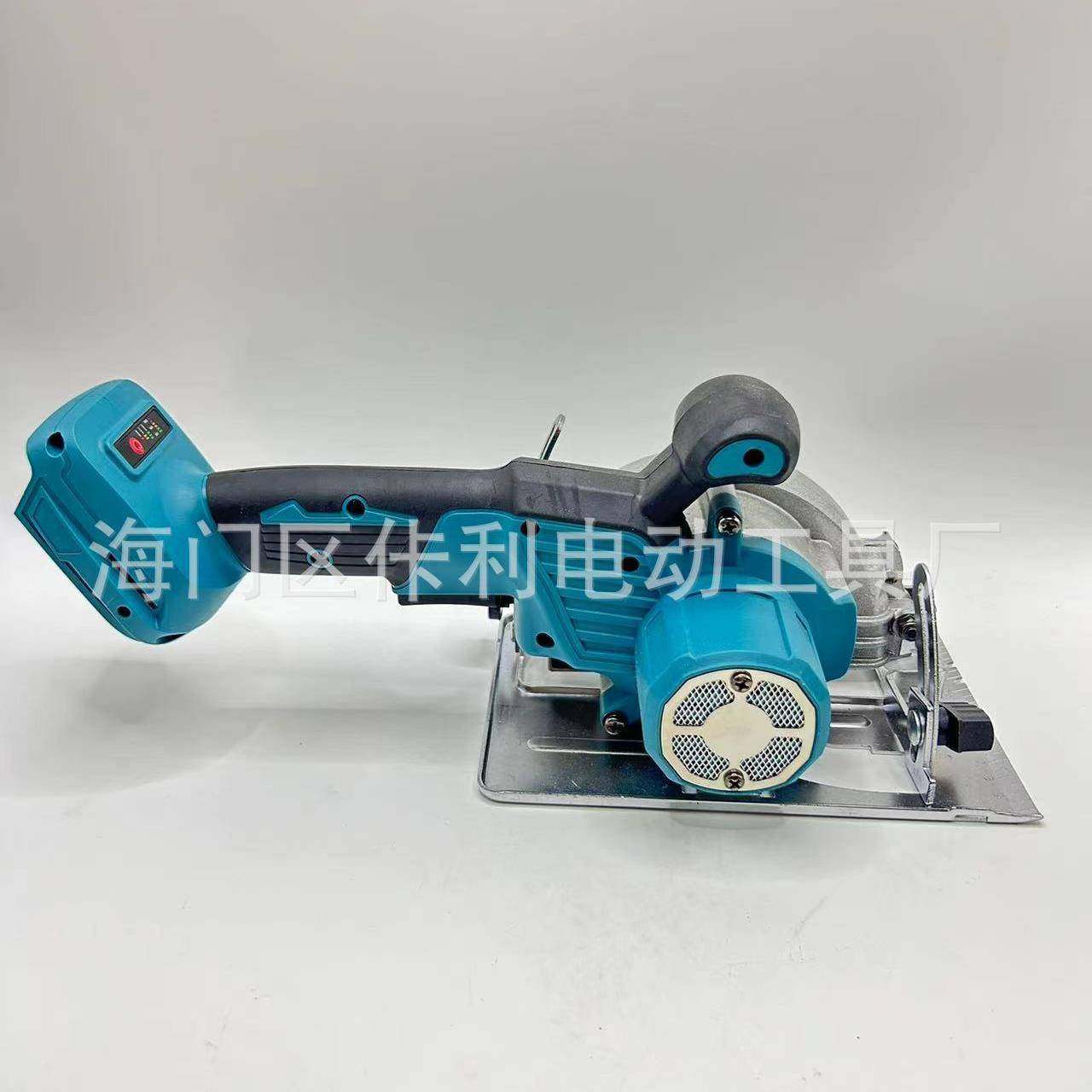 电5寸圆锯无刷125单HAE手长两柄锯电手提锂电锯切割机锂石木用牧
