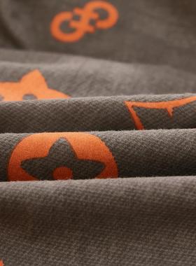 ZGm6M磨毛四件三套加厚纯棉被套被罩床单件套1.5F76878S81.8m双人