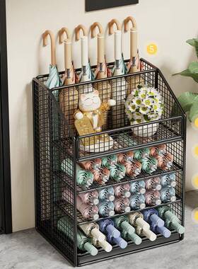 雨伞收纳教架商用酒WUF店大堂入户门口雨伞放架子室沥水伞架置置