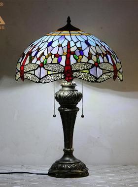 汇玻璟蒂凡LHJ-TD16尼灯床头书古房酒吧酒店别墅酒店欧式复创璃意