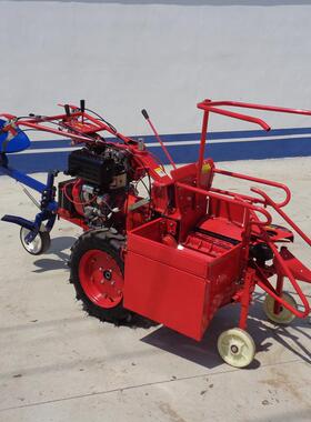 新米收获机农获用柴190823油玉机玉米收机苞米收型获机图片