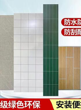 工厂直销V板仿SYE大理石U板防水火耐磨耐防刮免胶易安装