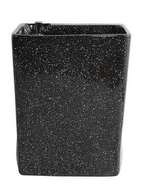 黑白色复古陶家瓷拖池把用小号方形地拖桶阳tb-80740台卫生间地式