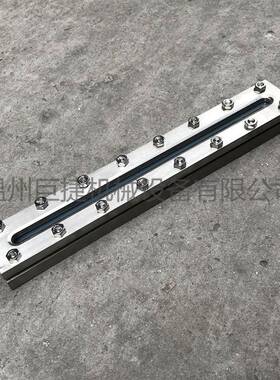 304/316001兰方形视法镜长方视镜不锈钢方形形法兰视镜长条视镜