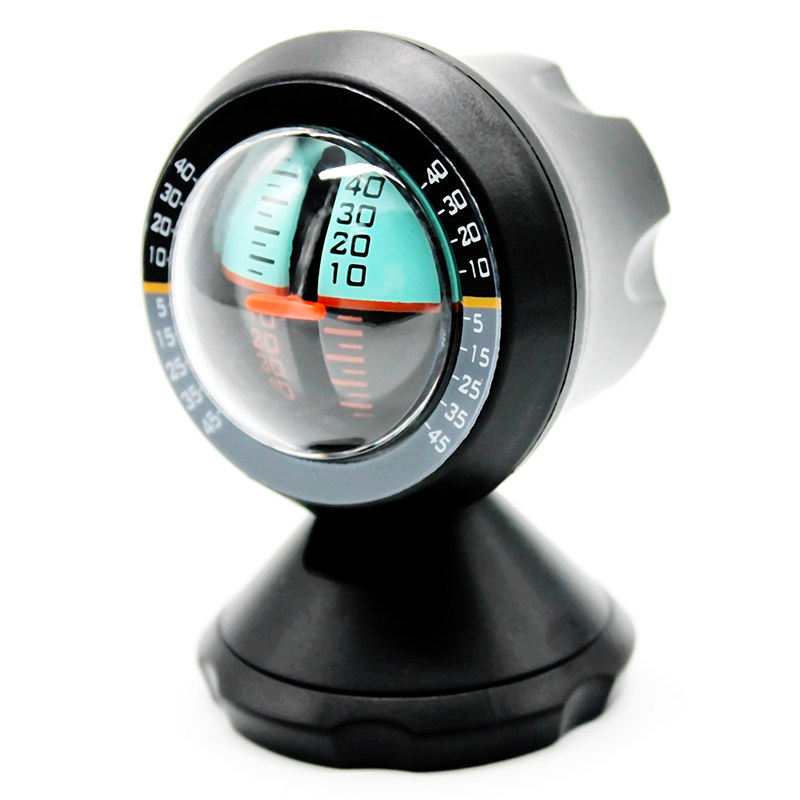 越野车双坡度车载坡度仪高精度游离式自感应水平仪平衡仪可调角度