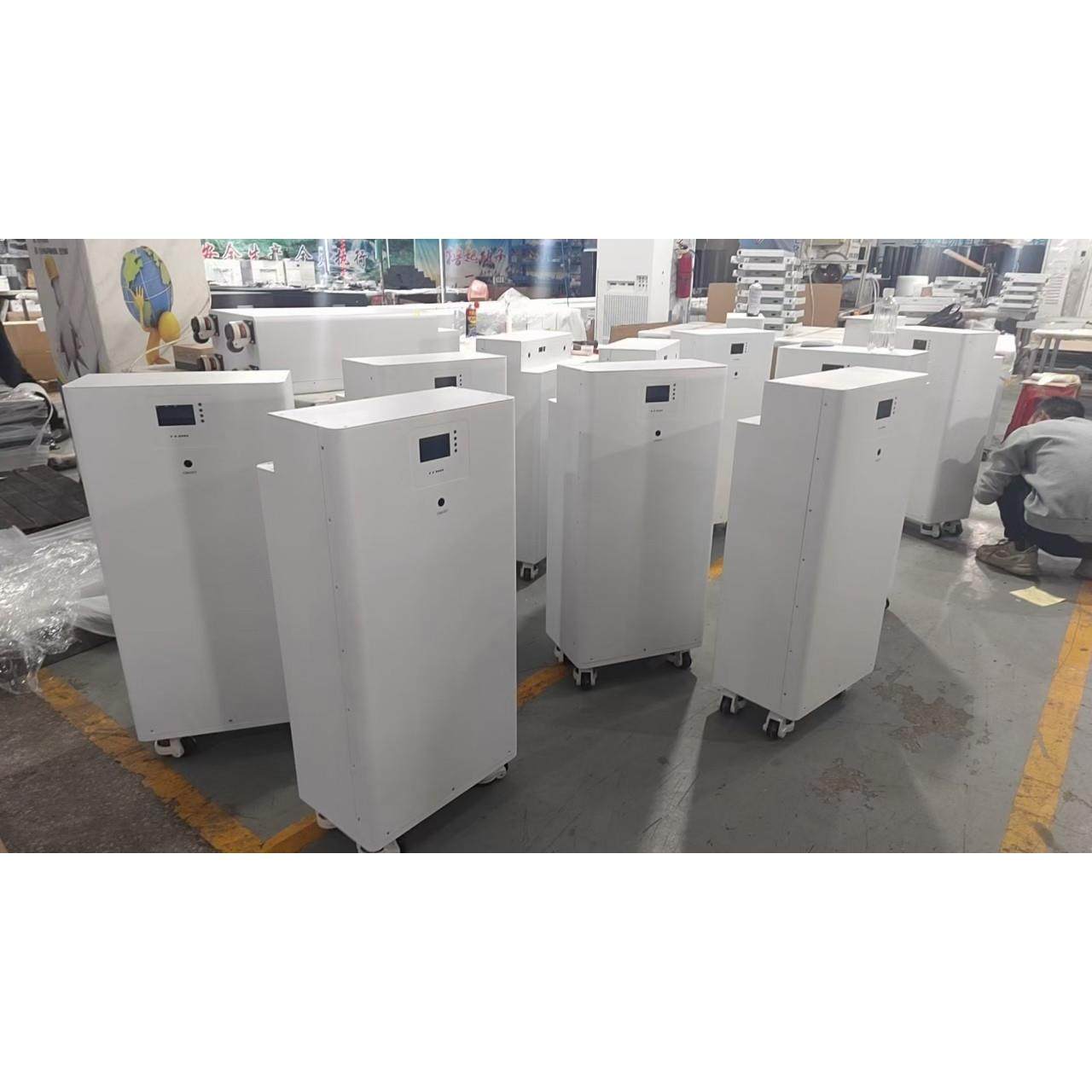 TOPBMS大单体280AH 电池箱带万向轮16串移动储能