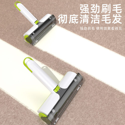 新款宠物用品滚筒式除毛刷多功能去毛刷静电双面吸除毛刷粘毛