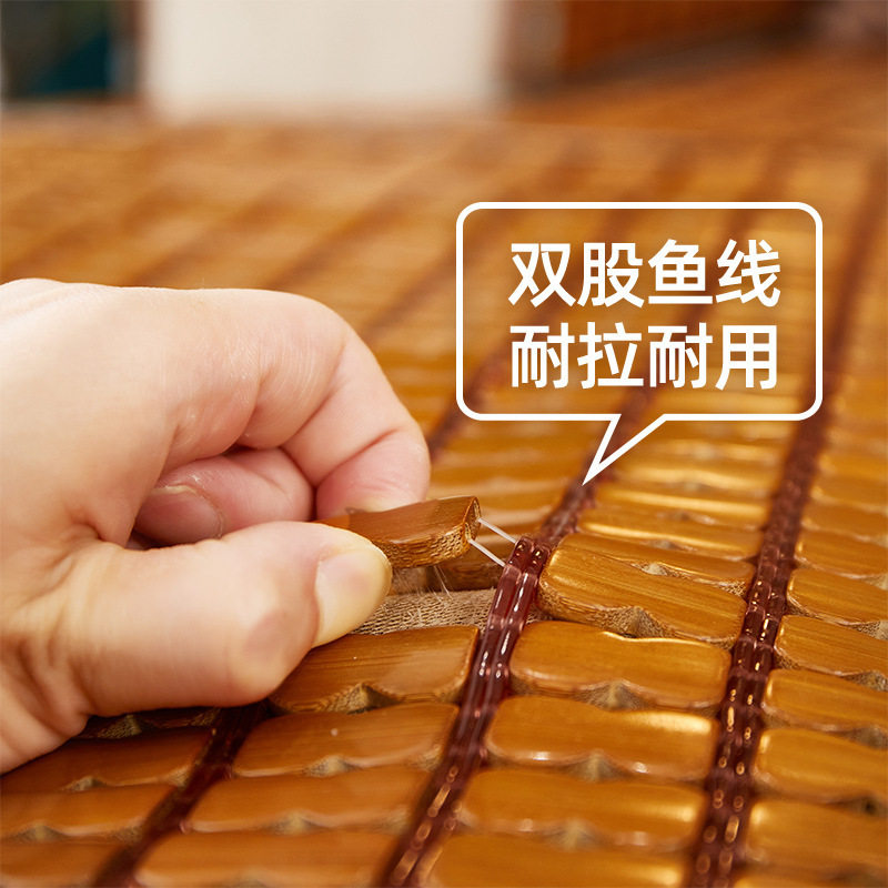 夏季新中式竹制凉席坐垫冰垫麻将办公久坐椅子垫屁垫汽车凉垫竹垫