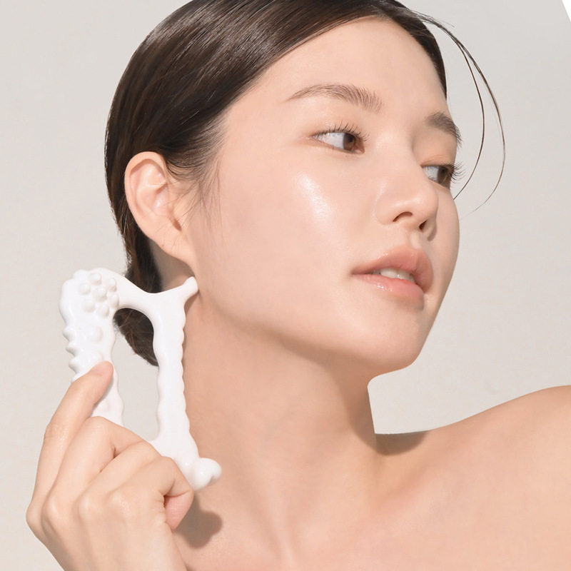 陶瓷刮痧板face factory韩国面部脸部提拉美容疏通经络头疗肩颈用
