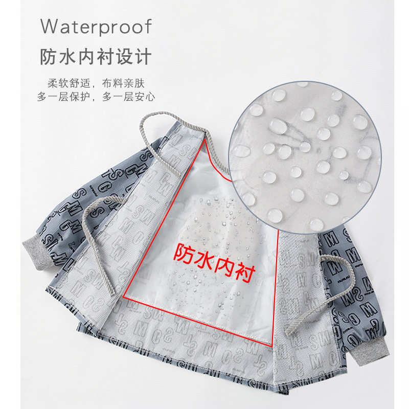 宝宝罩衣儿童女防水防污