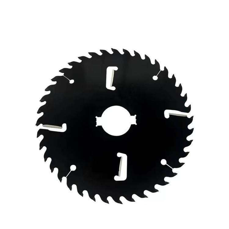 景枫木工锯片多片锯锯片可带刮刀切割圆木方木380/320钨钢合金锯