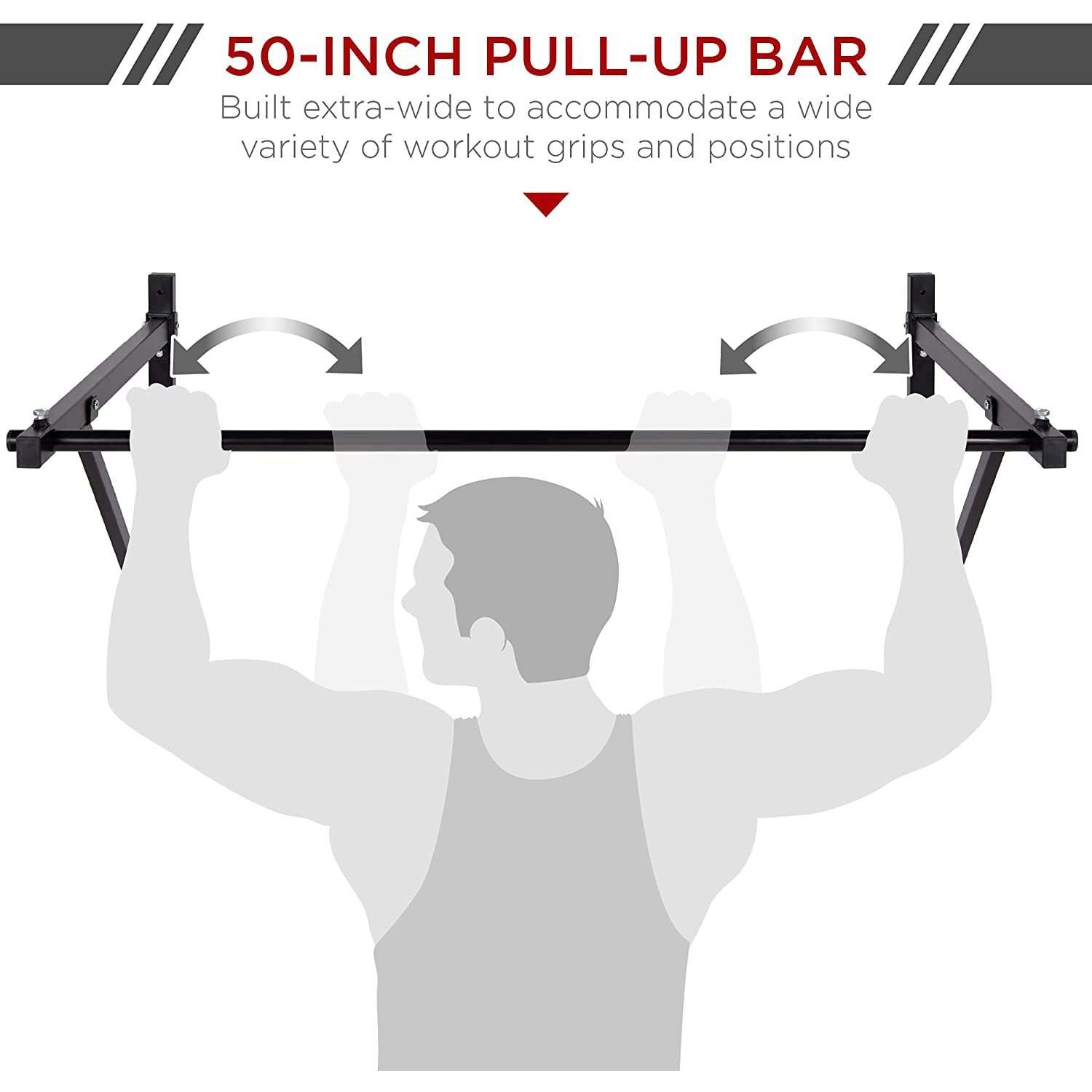 引体向上器墙壁面打孔单杠家用室内双杆吊环拉绳沙袋庭架