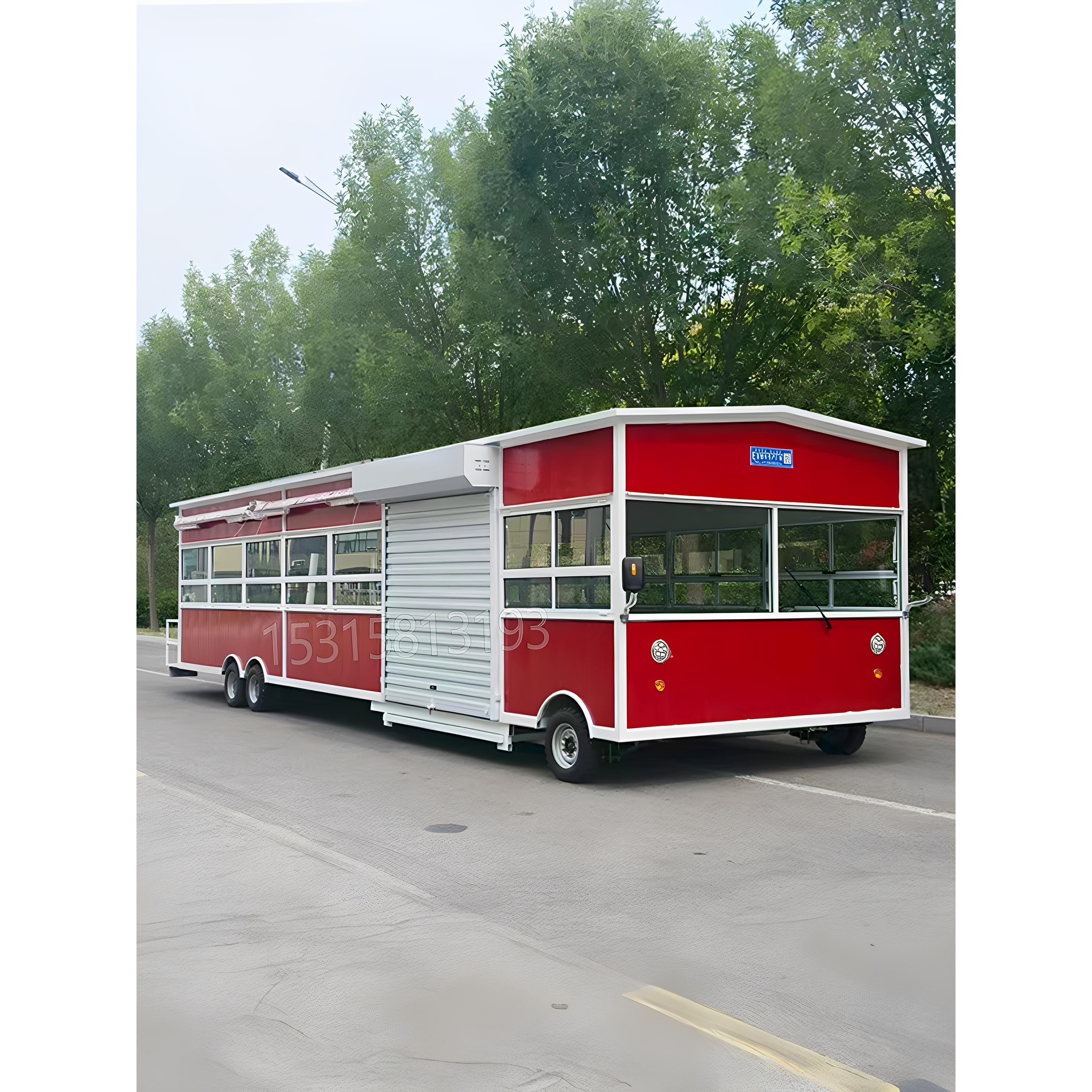 小吃车多功能大型餐车流动摆摊车烧烤炸串早餐快餐车移动夜市商用