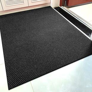 黑色入户门地垫高级感户外防滑门垫门外脚垫家用门口入门室外地毯