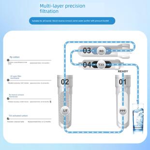 小胖兄适用沁园净水器滤芯全套KRT3890/3820/3800/2800纯水机RO膜