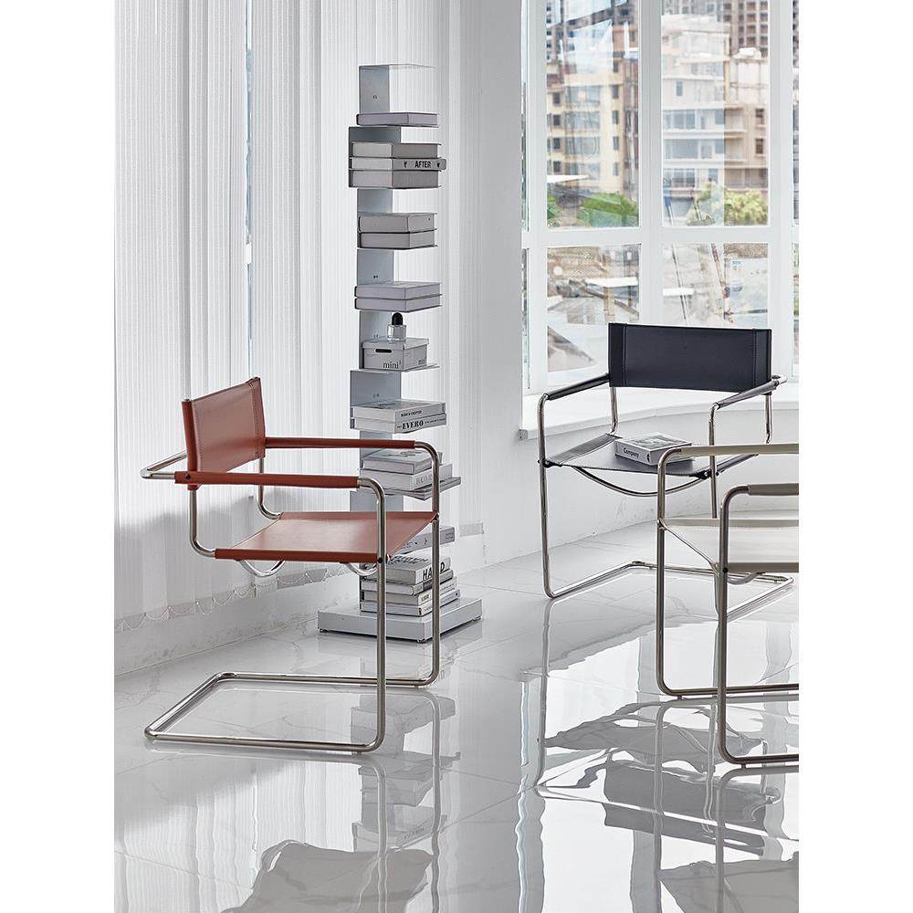 包豪斯办公休闲椅中古餐椅北欧不锈钢管椅子网红ins风先生扶手椅,住宅家具,餐椅,淘宝优惠券,粉丝福利购,淘宝优惠卷