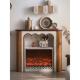 法式 覆古壁炉装 饰柜电子壁炉民房别墅客厅模拟火焰入口大厅壁炉架