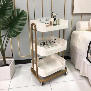 美容院专用小推车实木多层板理髲店工具柜美容美发专用移动工具车