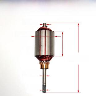 直流深井泵线圈电机转子48V60V72V 1.0英寸2英寸900瓦1100瓦电动