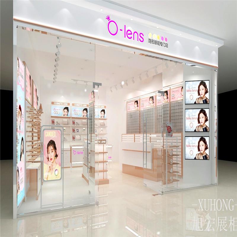 【厂家直销】烤漆眼镜展示柜 眼镜展柜特制木质货柜