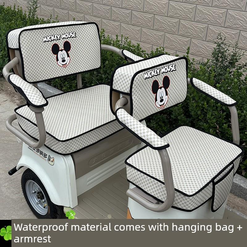 新日S80 S2旅行家C6S C7 S1 C16 S6H三轮车座套防水电动车坐垫套