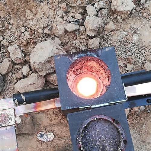 放热焊接模具 一字十字T字防雷接地线 接地棒专用热熔焊接模具