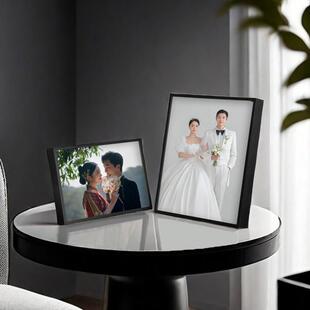 婚纱照摆台高级感婚纱照相框摆台相框结婚照片摆台照片定制摆台