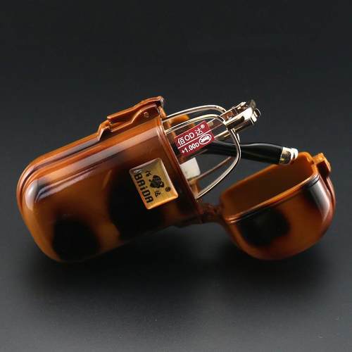 75度到600度佰达老花镜男女玻璃片老花眼镜便携小巧折叠打火机072