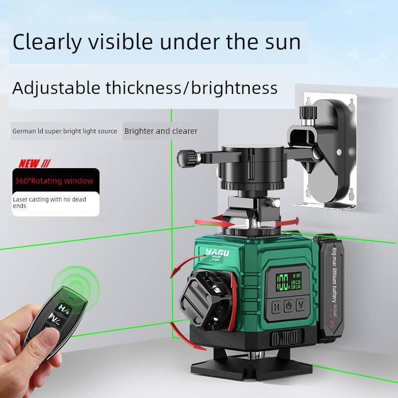 东城12线绿光高精度强光细线水准仪激光户外自动水准仪红外水准仪