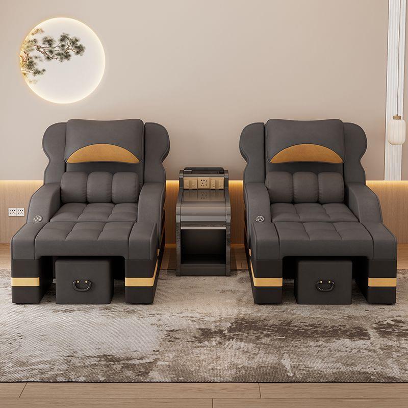 足疗沙发电动足浴沙发泰式按摩床美容修脚洗脚美甲美睫桑拿椅厂家