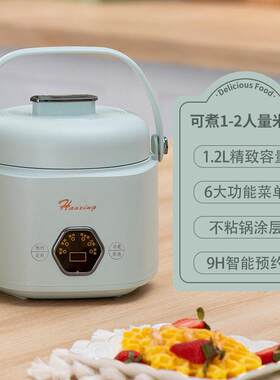 多功能迷你电炖锅带炖盅家用智能隔水炖电炖盅上班族便携煮粥煲汤