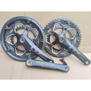 PROWHEEL台湾浩盟OUNCE521公路车自行车牙盘方孔50 齿7 8 9速双盘