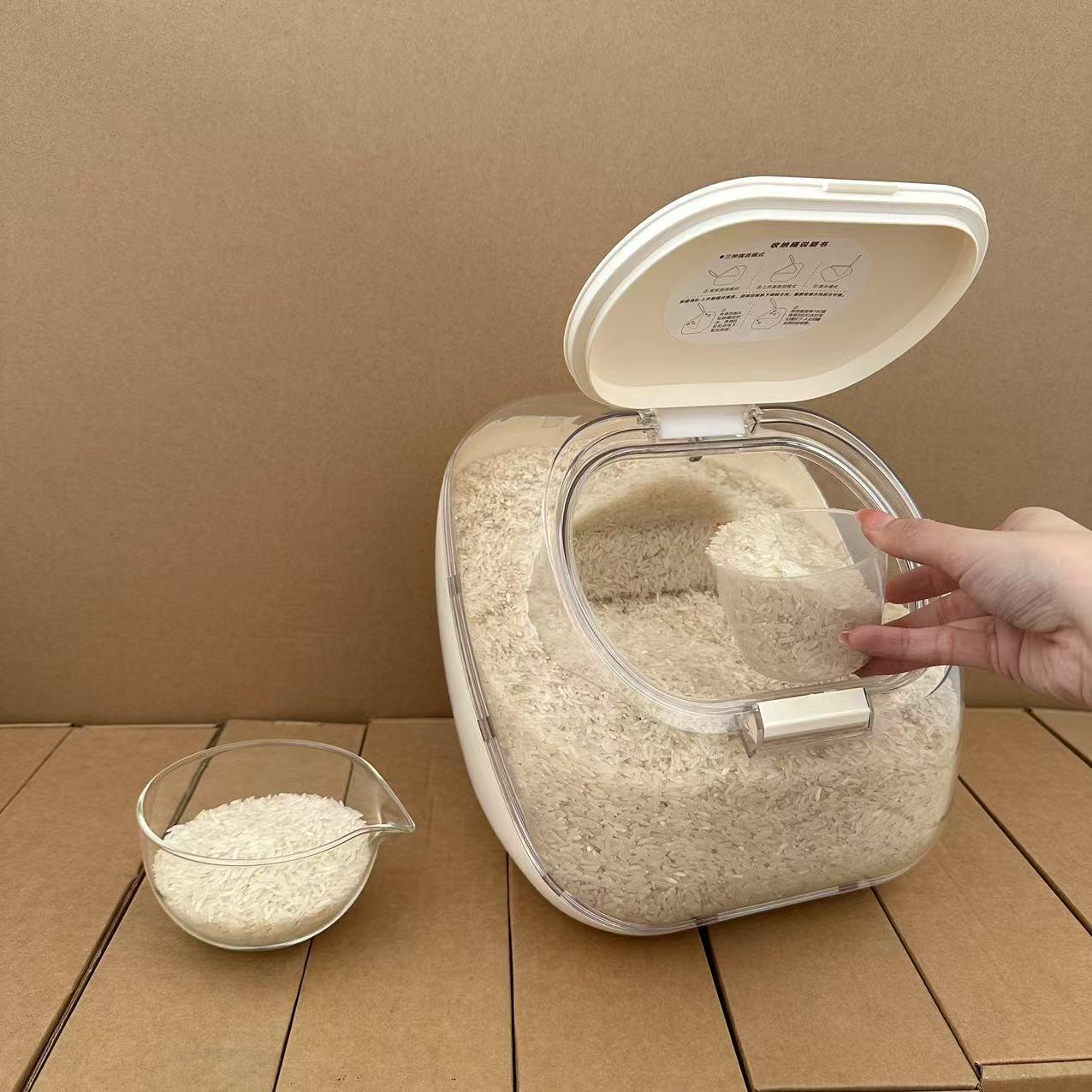 一诺厨房米桶家用2025新款米缸面粉储存罐密封储粮桶装米箱防虫防