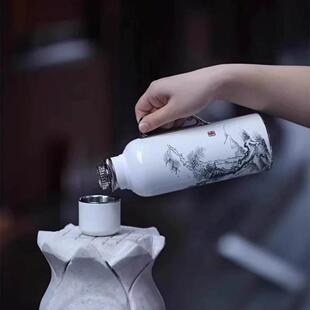 学古|一原传家壶·奶茶金 焖茶壶热水壶暖壶热水瓶家用保温壶1.6L