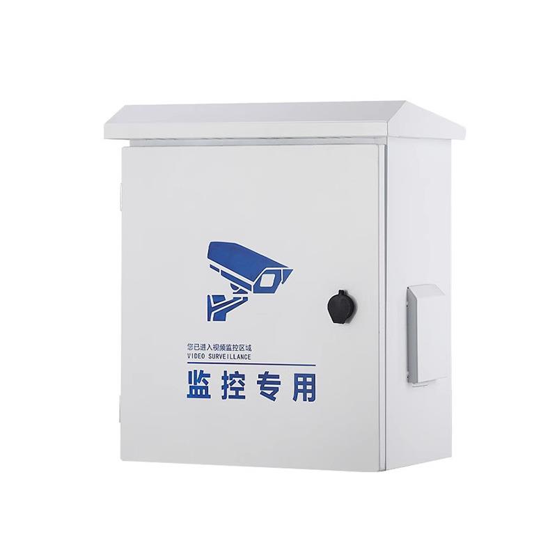 室外防水配电箱安防视频监控设备箱雪亮工程抱箍控制箱弱电箱