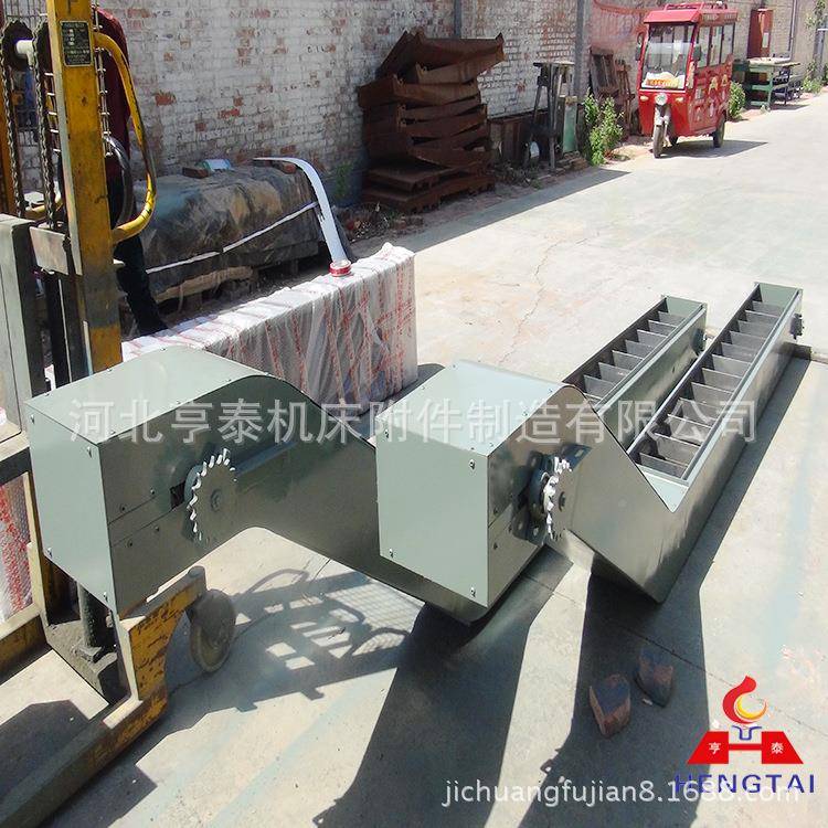 厂家制作全自链板式排屑机 输机锈械设动备刮板式排屑机OSJ 不钢