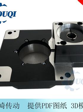 DN85DRN85-5R中空旋转平台40盘0W服分度盘精密中空旋转减速伺机