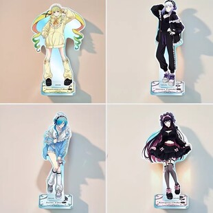 摇滚乃是淑女的爱好周边黑铁音羽莉莉莎院濑见蒂娜白矢环立牌摆件