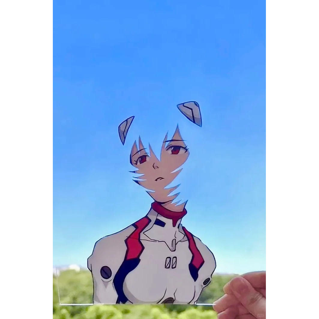 小红书同款EVA周边绫波丽亚克力